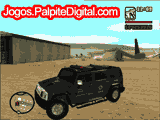 Jeep Hummer da Polícia de São Paulo para GTA San Andreas
