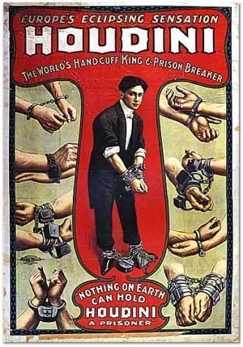 Houdini como inspiração para os mágicos