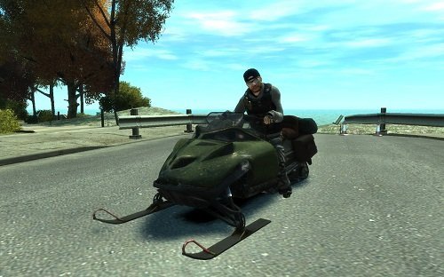 Trenó motorizado para GTA San Andreas