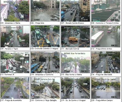 Com as câmeras das ruas de Belo Horizonte, é mais fácil acompanhar o trânsito caótico da capital! Acompanhando o trânsito pelas câmeras da BHTrans