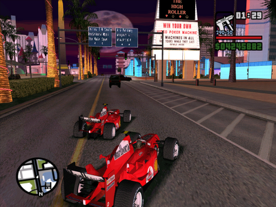 Ferrari de fórmula 1 para o GTA Ferrari para o GTA