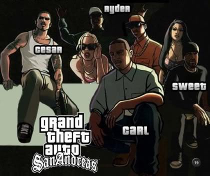 Imagem do jogo GTA San Andreas Dicas e truques e manhas do jogo GTA San Andreas