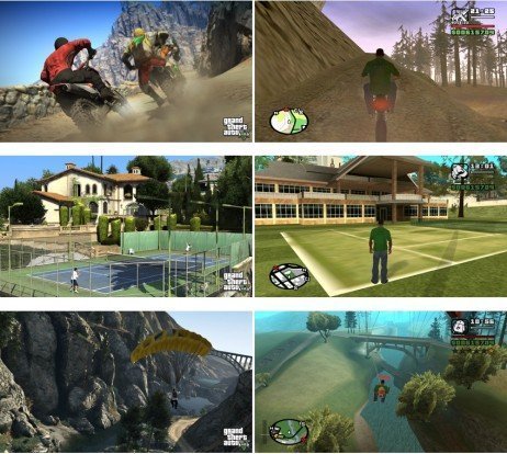 10 anos de evolução nos jogos 10 anos de diferenças no gráfico