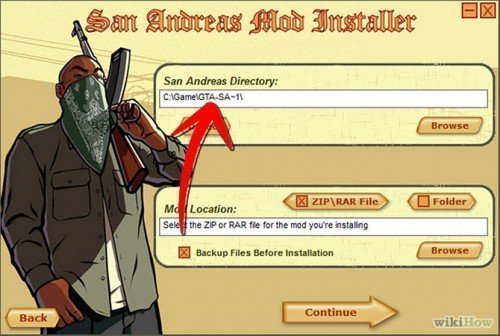 Instalador de mods do GTA San Andreas