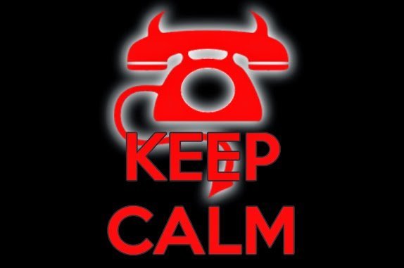 Keep Calm do operador bastardo do inferno