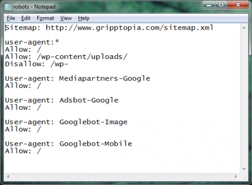Otimização para indexadores através do robots.txt
