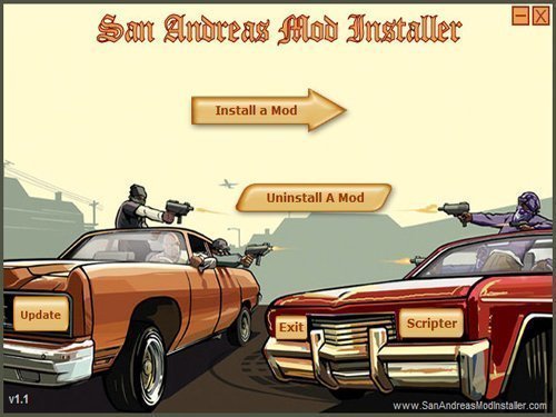 SAMI para colocar carros e mods no GTA