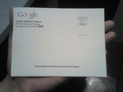 Carta do Google AdSense