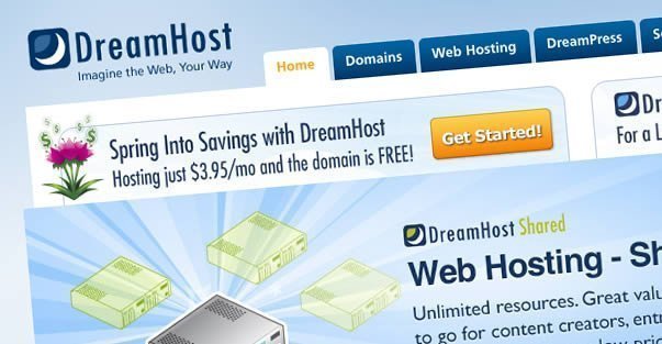 Desconto no servidor Dreamhost