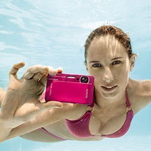 Câmera da Sony à prova de água