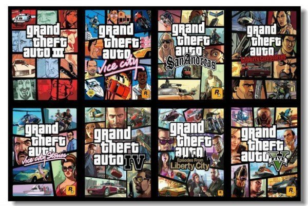 Toda a série GTA