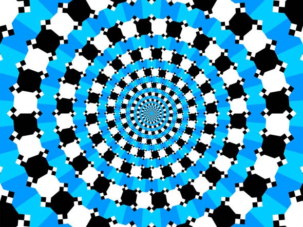 Ilusão de ótica - Espiral