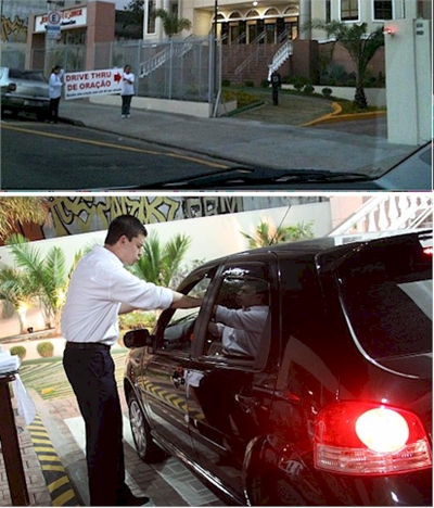 Drive Thru de Oração da Igreja Universal