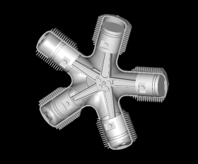 Motor radial