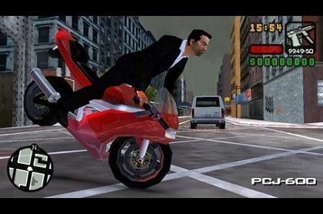 Empinar moto no GTA