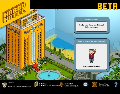Habbo Hotel Beta