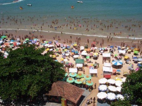 Praia no carnaval