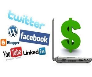 Usando redes sociais para ganhar dinheiro