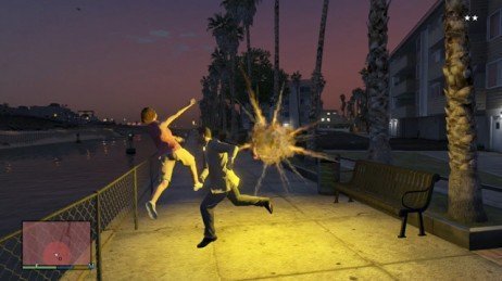 Código para golpes explosivos em GTA V