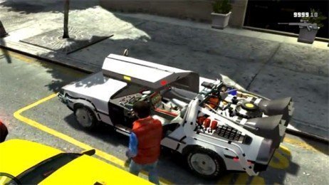 Detalhes do mod de De Volta Para o Futuro para GTA