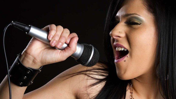 Cantando na afinação certa