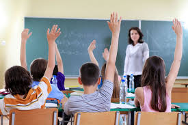 Alunos em sala de aula