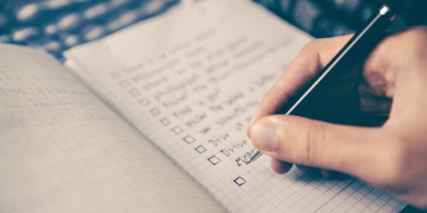 Como fazer uma lista de tarefas
