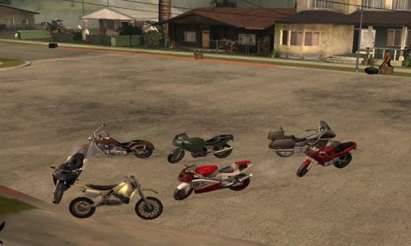 Principais motos de GTA SA