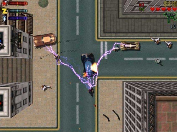 Cheat para arma elétrica no GTA 2