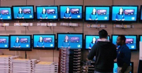 Pesquisando para comprar televisor