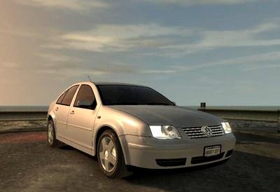 Volkswagen Bora no mod do jogo GTA IV