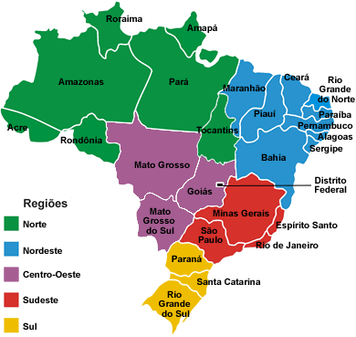 Mapa do Brasil