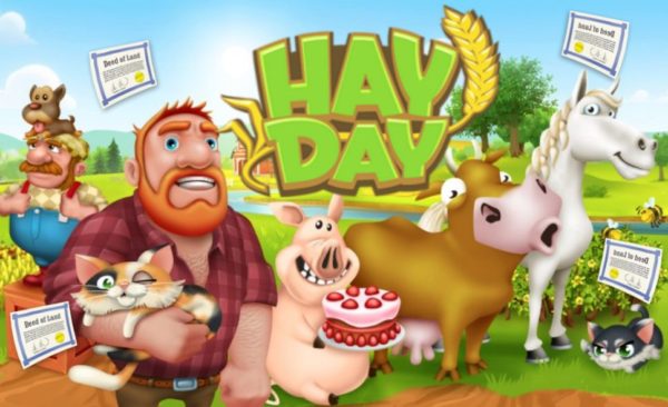 Jogando Hay Day